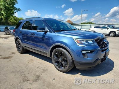Czwarte zdjęcie samochodu z boku: 2019 FORD EXPLORER SPORT VIN:1FM5K8GT8KGA82628 - miniatura