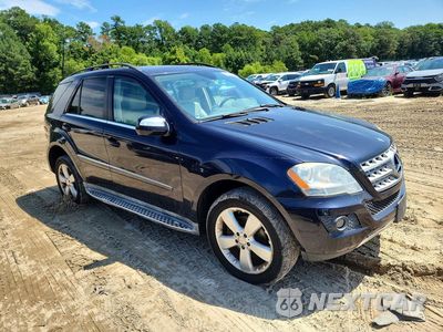 Czwarte zdjęcie samochodu z boku: 2010 MERCEDES-BENZ ML 350 4MATIC VIN:4JGBB8GB1AA549593 - miniatura