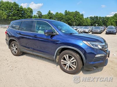 Czwarte zdjęcie samochodu z boku: 2018 HONDA PILOT EX VIN:5FNYF6H32JB026332 - miniatura