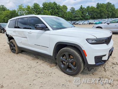 Czwarte zdjęcie samochodu z boku: 2021 JEEP GRAND CHEROKEE L LAREDO VIN:1C4RJKAG5M8145828 - miniatura
