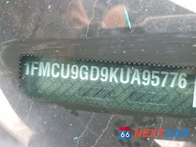 Zdjęcie 13 z 13 samochodu: 2019 FORD ESCAPE SE VIN:1FMCU9GD9KUA95776 - miniatura