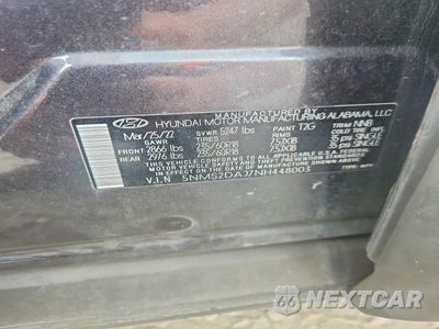 Zdjęcie 14 z 14 samochodu: 2022 HYUNDAI SANTA FE SEL VIN:5NMS2DAJ7NH448003 - miniatura