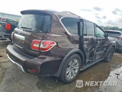 Trzecie zdjęcie samochodu z tyłu: 2018 NISSAN ARMADA PLATINUM VIN:JN8AY2NE3J9733898 - miniatura
