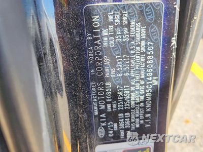 Zdjęcie 13 z 13 samochodu: 2016 KIA SEDONA LX VIN:KNDMB5C14G6088507 - miniatura
