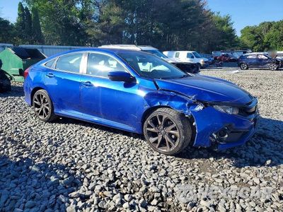 Czwarte zdjęcie samochodu z boku: 2020 HONDA CIVIC SPORT VIN:2HGFC2F89LH563950 - miniatura