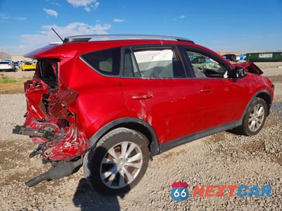 Trzecie zdjęcie samochodu z tyłu: 2013 TOYOTA RAV4 LIMITED VIN:2T3DFREV0DW096545 - miniatura