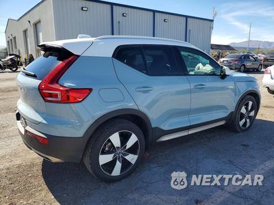 Trzecie zdjęcie samochodu z tyłu: 2019 VOLVO XC40 T4 MOMENTUM VIN:YV4AC2HK6K2078154 - miniatura