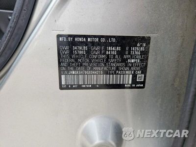 Zdjęcie 13 z 13 samochodu: 2016 HONDA FIT EX VIN:JHMGK5H79GX044215 - miniatura