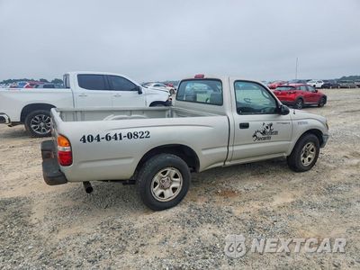 Trzecie zdjęcie samochodu z tyłu: 2001 TOYOTA TACOMA BASE VIN:5TENL42N61Z828603 - miniatura