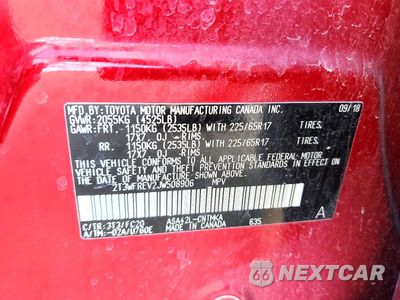 Zdjęcie 13 z 13 samochodu: 2018 TOYOTA RAV4 XLE VIN:2T3WFREV2JW508906 - miniatura