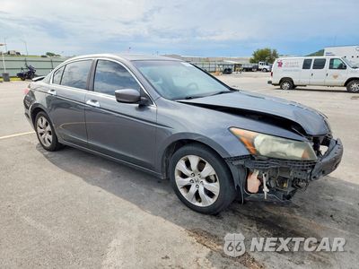 Czwarte zdjęcie samochodu z boku: 2009 HONDA ACCORD EXL VIN:1HGCP36899A013863 - miniatura