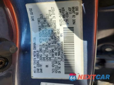 Zdjęcie 12 z 12 samochodu: 2002 TOYOTA HIGHLANDER LIMITED VIN:JTEHF21A120066804 - miniatura