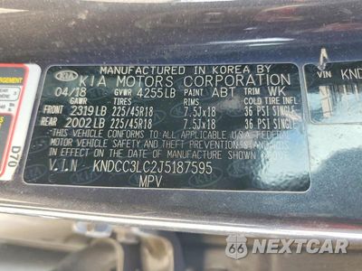 Zdjęcie 13 z 13 samochodu: 2018 KIA NIRO EX VIN:KNDCC3LC2J5187595 - miniatura