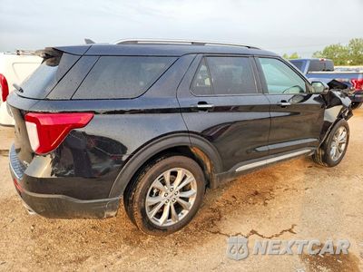 Trzecie zdjęcie samochodu z tyłu: 2022 FORD EXPLORER LIMITED VIN:1FMSK8FH8NGB32304 - miniatura