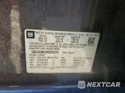 Zdjęcie 13 z 13 samochodu: 2014 CHEVROLET SILVERADO K1500 LTZ VIN:3GCUKSEC6EG233278 - miniatura