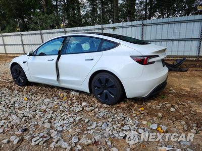 Drugie zdjęcie samochodu z przodu: 2025 TESLA MODEL 3 VIN:5YJ3E1EA4SF021539 - miniatura