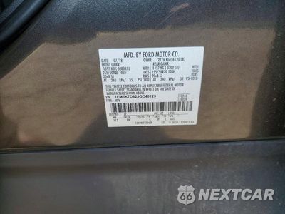 Zdjęcie 13 z 13 samochodu: 2018 FORD EXPLORER XLT VIN:1FM5K7D82JGC40129 - miniatura