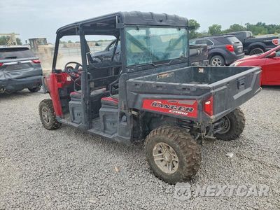Trzecie zdjęcie samochodu z tyłu: 2015 POLARIS RANGER CREW 900 UTILITY VEHICLE VIN:3NSRUZ874FG508444 - miniatura