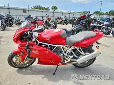 Trzecie zdjęcie samochodu z tyłu: 2005 DUCATI SUPERSPORT 800 VIN:ZDM1LAAN05B004738 - miniatura