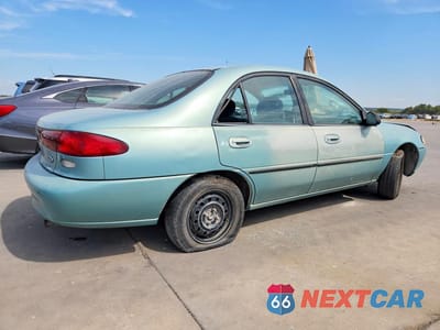 Trzecie zdjęcie samochodu z tyłu: 1997 FORD ESCORT LX VIN:1FALP13P6VW355451 - miniatura