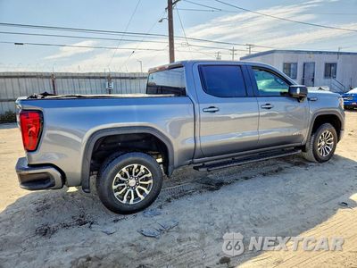 Trzecie zdjęcie samochodu z tyłu: 2021 GMC SIERRA K1500 AT4 VIN:3GTP9EEL8MG103690 - miniatura
