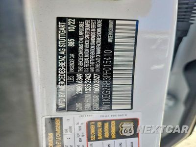 Zdjęcie 12 z 12 samochodu: 2023 MERCEDES-BENZ EQE SEDAN 350+ VIN:W1KEG2BB3PF015410 - miniatura