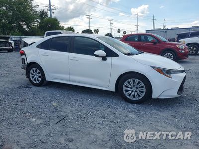 Czwarte zdjęcie samochodu z boku: 2021 TOYOTA COROLLA LE VIN:5YFEPMAE8MP243229 - miniatura