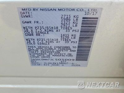 Zdjęcie 12 z 12 samochodu: 2018 INFINITI QX60 BASE VIN:5N1DL0MN7JC505009 - miniatura