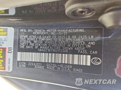 Zdjęcie 12 z 12 samochodu: 2024 LEXUS ES 350 BASE VIN:58ADZ1B11RU172308 - miniatura