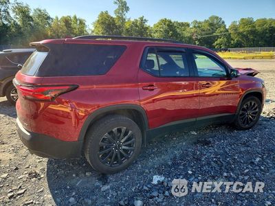 Trzecie zdjęcie samochodu z tyłu: 2022 CHEVROLET TRAVERSE RS VIN:1GNEVJKW8NJ146170 - miniatura