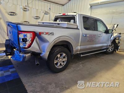 Trzecie zdjęcie samochodu z tyłu: 2022 FORD F150 SUPERCREW VIN:1FTFW1E86NFA59460 - miniatura