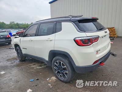 Drugie zdjęcie samochodu z przodu: 2019 JEEP COMPASS TRAILHAWK VIN:3C4NJDDB8KT811153 - miniatura