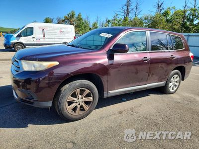 2012 TOYOTA HIGHLANDER BASE 5TDBK3EH2CS123366 - główne zdjęcie licytacji z USA - miniatura