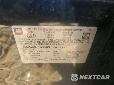 Zdjęcie 13 z 13 samochodu: 2017 GMC TERRAIN SLT VIN:2GKFLUEK7H6218379 - miniatura