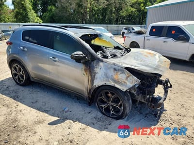 Czwarte zdjęcie samochodu z boku: 2022 KIA SPORTAGE SX VIN:KNDPRCA63N7946116 - miniatura