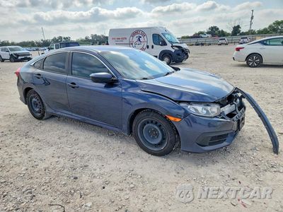 Czwarte zdjęcie samochodu z boku: 2017 HONDA CIVIC LX VIN:19XFC2F57HE063535 - miniatura