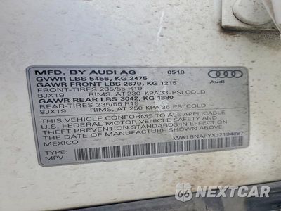 Zdjęcie 13 z 13 samochodu: 2018 AUDI Q5 PREMIUM PLUS VIN:WA1BNAFYXJ2194887 - miniatura