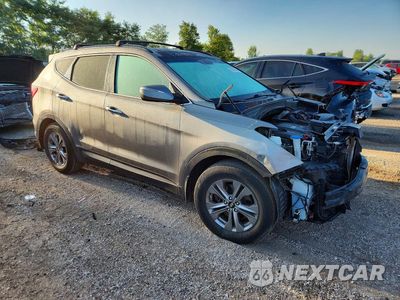 Czwarte zdjęcie samochodu z boku: 2015 HYUNDAI SANTA FE SPORT 2.4L VIN:5XYZU3LBXFG242047 - miniatura