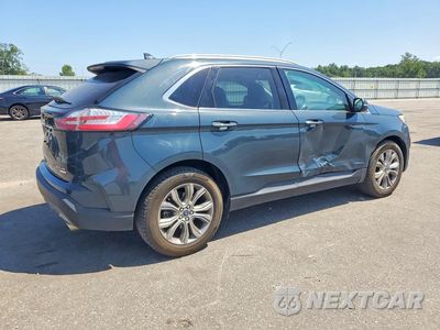 Trzecie zdjęcie samochodu z tyłu: 2019 FORD EDGE TITANIUM VIN:2FMPK3K97KBC64383 - miniatura