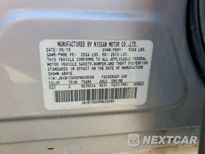 Zdjęcie 13 z 13 samochodu: 2015 INFINITI Q50 BASE VIN:JN1BV7AR0FM409099 - miniatura