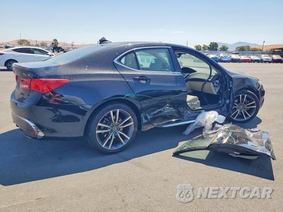 Trzecie zdjęcie samochodu z tyłu: 2019 ACURA TLX TECHNOLOGY VIN:19UUB2F46KA003405 - miniatura