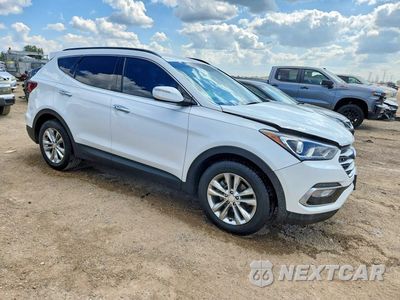Czwarte zdjęcie samochodu z boku: 2018 HYUNDAI SANTA FE SPORT 2.0T VIN:5XYZUDLA0JG548941 - miniatura