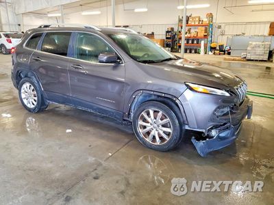 Czwarte zdjęcie samochodu z boku: 2017 JEEP CHEROKEE LIMITED VIN:1C4PJMDS8HW515769 - miniatura