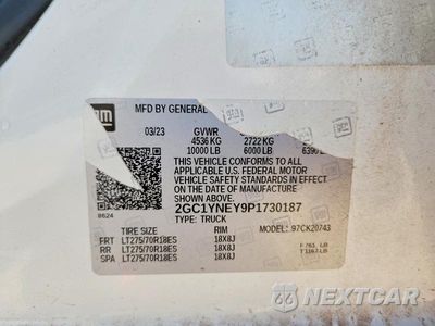 Zdjęcie 12 z 12 samochodu: 2023 CHEVROLET SILVERADO K2500 HEAVY DUTY LT VIN:2GC1YNEY9P1730187 - miniatura