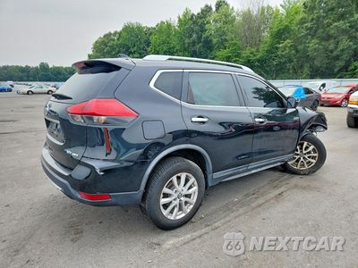 Trzecie zdjęcie samochodu z tyłu: 2017 NISSAN ROGUE SV VIN:KNMAT2MV6HP553347 - miniatura