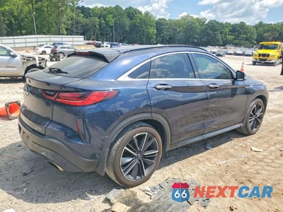 Trzecie zdjęcie samochodu z tyłu: 2022 INFINITI QX55 ESSENTIAL VIN:3PCAJ5K38NF103679 - miniatura