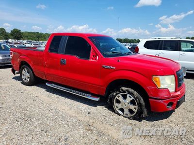 Czwarte zdjęcie samochodu z boku: 2009 FORD F150 SUPER CAB VIN:1FTRX12819KB24579 - miniatura