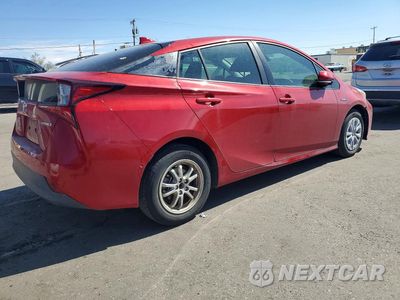 Trzecie zdjęcie samochodu z tyłu: 2019 TOYOTA PRIUS LE VIN:JTDKARFU0K3083354 - miniatura