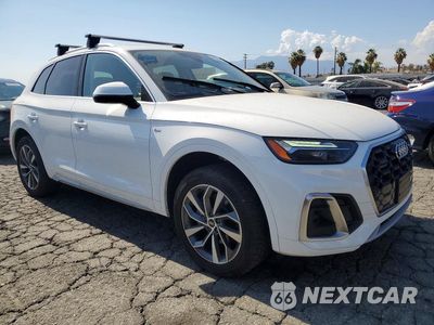 Czwarte zdjęcie samochodu z boku: 2022 AUDI Q5 PREMIUM 45 VIN:WA1GAAFYXN2078175 - miniatura