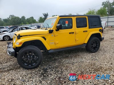2021 JEEP WRANGLER UNLIMITED SAHARA 4XE 1C4JJXP6XMW698768 - główne zdjęcie licytacji z USA - miniatura